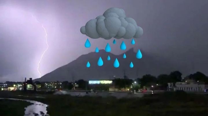 Habrá lluvia, fuerte viento y actividad eléctrica hoy en Nuevo León