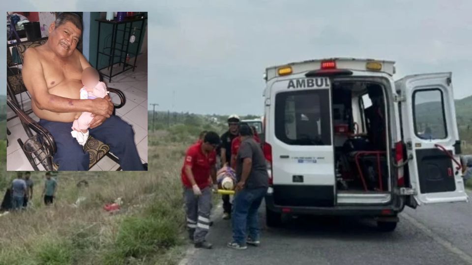 Muere abuelo y su nieta tras accidente en Carretera a Colombia