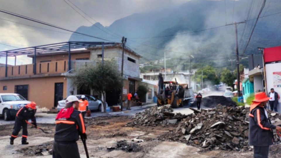 Obras en Guadalupe.
