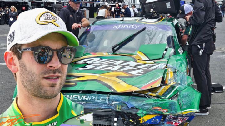 NASCAR XFINITY SERIES: Daniel Suárez choca en la clasificación de la Chilango 150