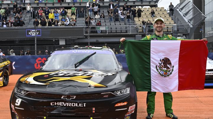 ¡De último al primero! Daniel Suárez hace historia en la NASCAR Xfinity en México