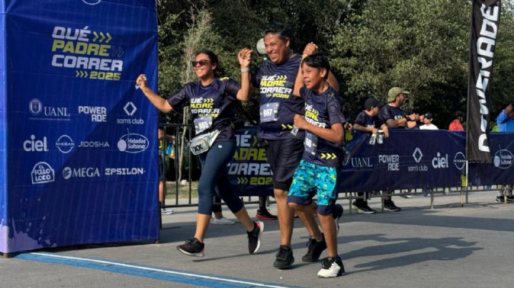 Los hijos, la principal motivación en Qué Padre Correr 2025