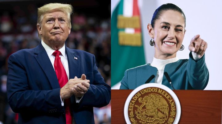 Trump confirma 'buena' conversación telefónica con Sheinbaum