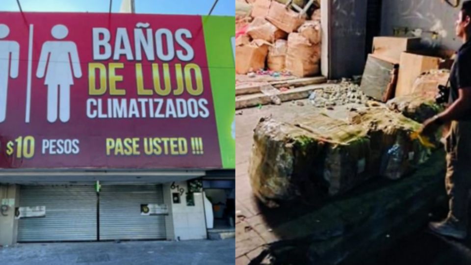 Cateo en local del centro de Monterrey.