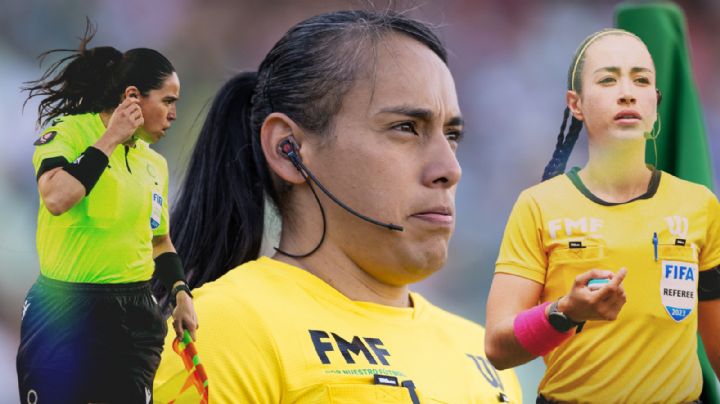 Históricas: Katia García, Karen Díaz y Sandra Ramírez, las primeras árbitras en una Copa Oro varonil