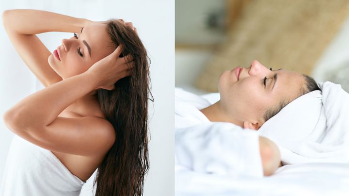 3 riesgos de dormir con el cabello mojado que tal vez no conocías | Recomendaciones