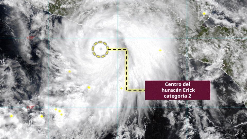 El Huracán Erick tocará tierra mañana jueves | Conagua