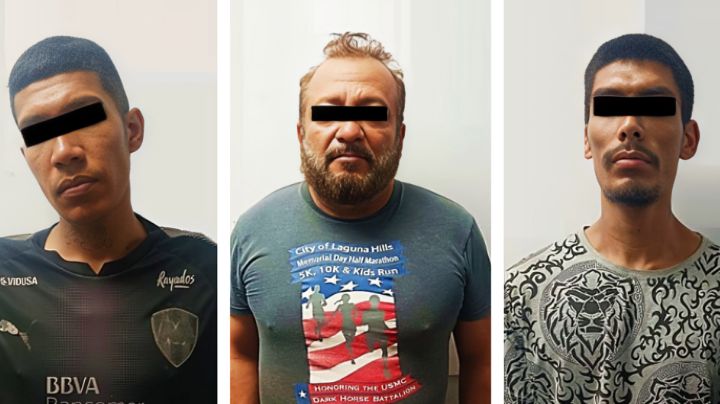 Caen tres hombres buscados por violencia y robos en Apodaca