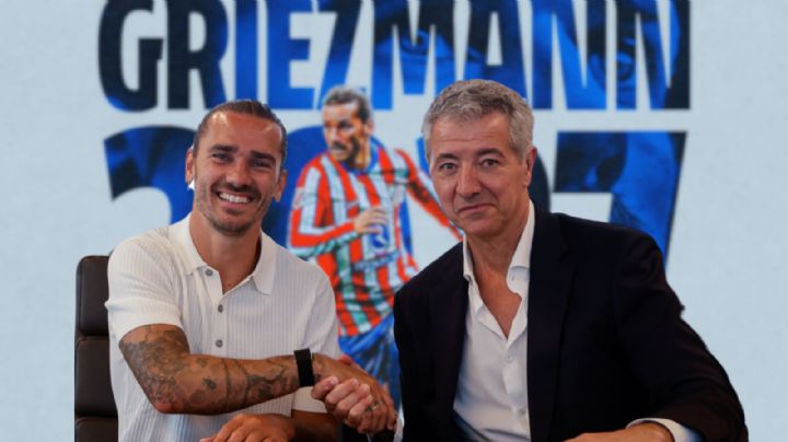 Antoine Griezmann amplía contrato con Atlético de Madrid hasta 2027