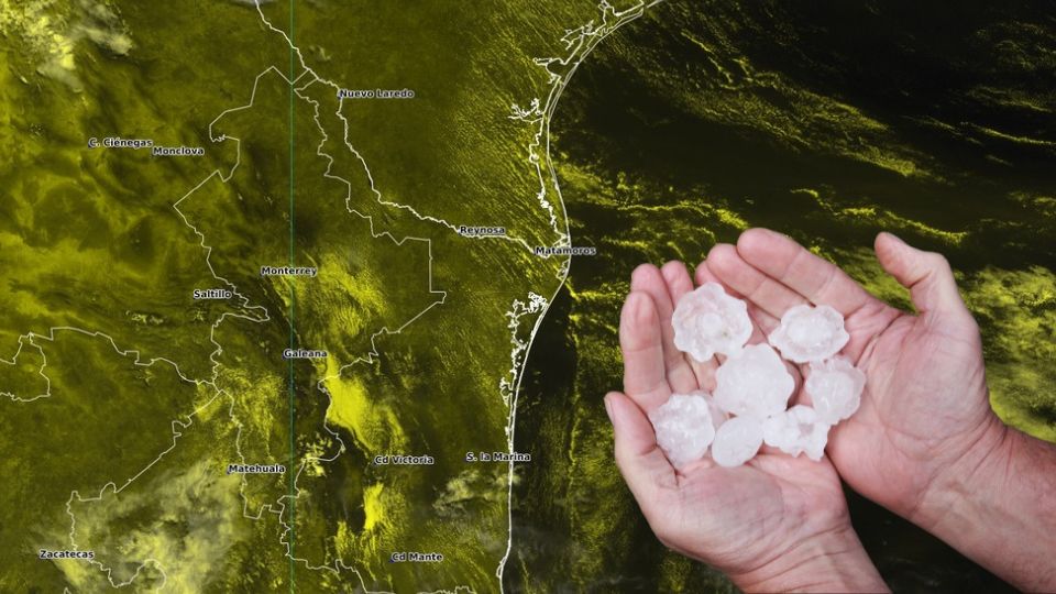 Conagua alerta por posible caída de granizo en Nuevo León