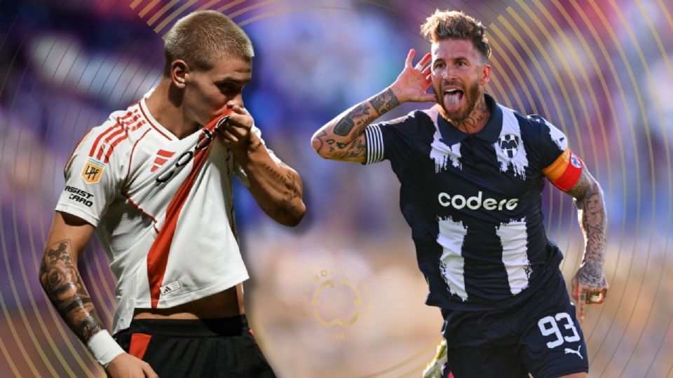 Franco Mastantuono y Sergio Ramos serán las figuras del partido entre River Plate y Rayados en el Grupo E del Mundial de Clubes