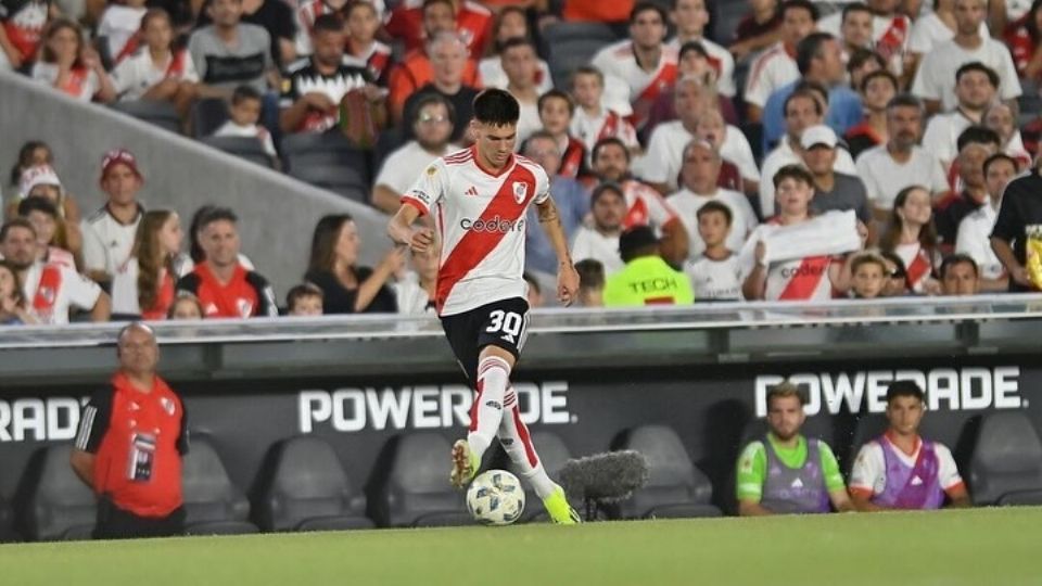 Franco Mastantuono, perla de River Plate, enfrentará a Monterrey este fin de semana