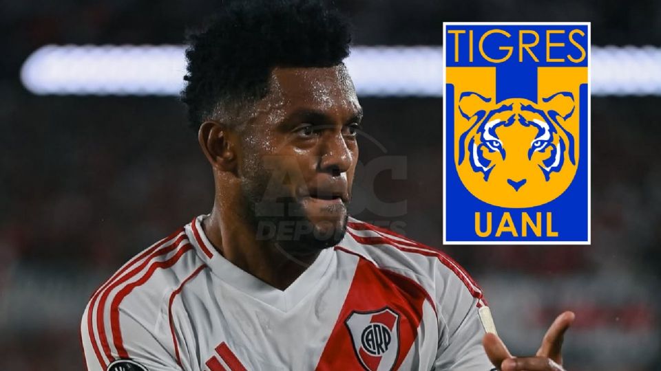Miguel Borja, delantero de River Plate, no quiso opinar sobre su posible fichaje sobre Tigres, asegurando que no sabe nada de la negociación