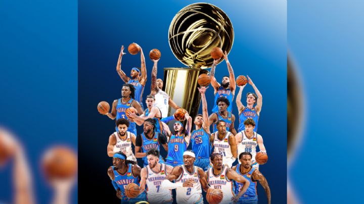 Thunder conquista su primer título NBA en Oklahoma tras vencer a Pacers en el Juego 7