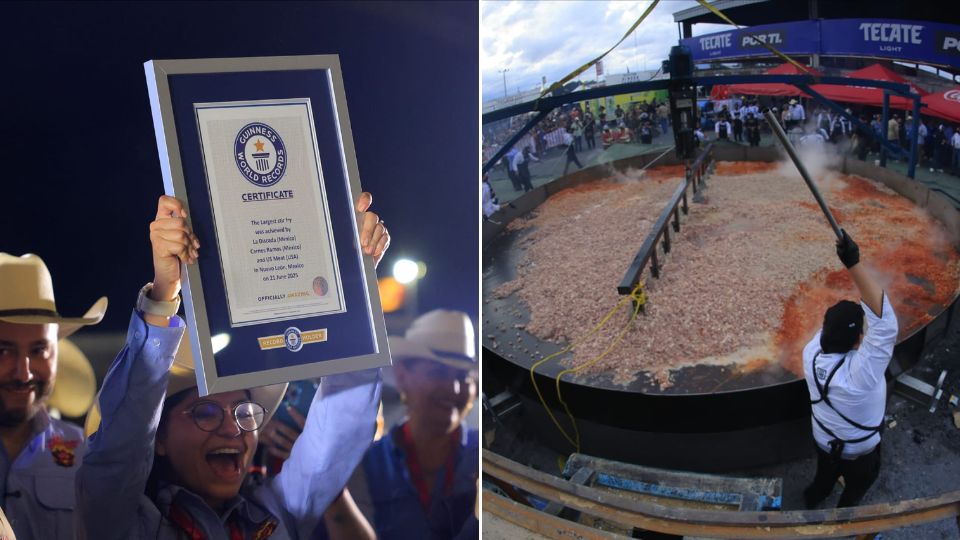 Guadalupe prepara la discada más grande del mundo