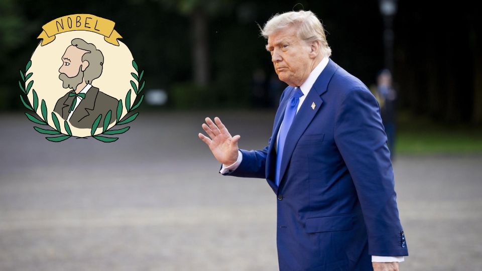 Donald Trump, llega al Palacio Huis ten Bosch para una cena con líderes mundiales