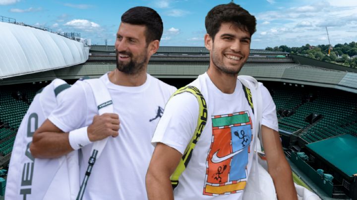 Alcaraz y Djokovic se entrenarán juntos este jueves en la pista central de Wimbledon