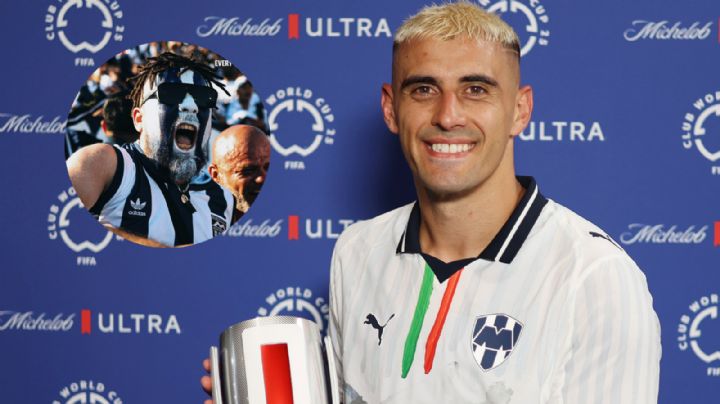 Berterame vive una noche soñada con Rayados y recuerda a la afición albiazul