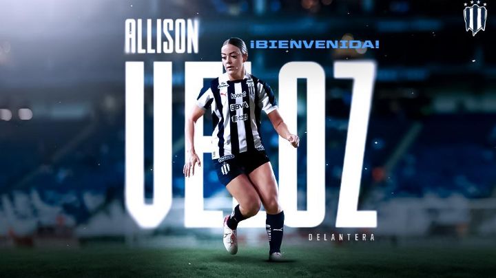 Rayadas anuncia el fichaje de la delantera Allison Veloz