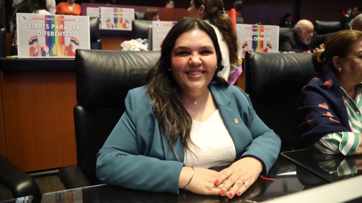 Erika Cabrera toma protesta como senadora suplente de Morena por Hidalgo