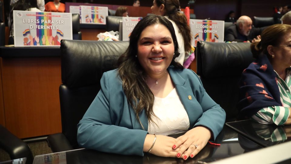 Erika Cabrera toma protesta como senadora suplente de Morena por Hidalgo.