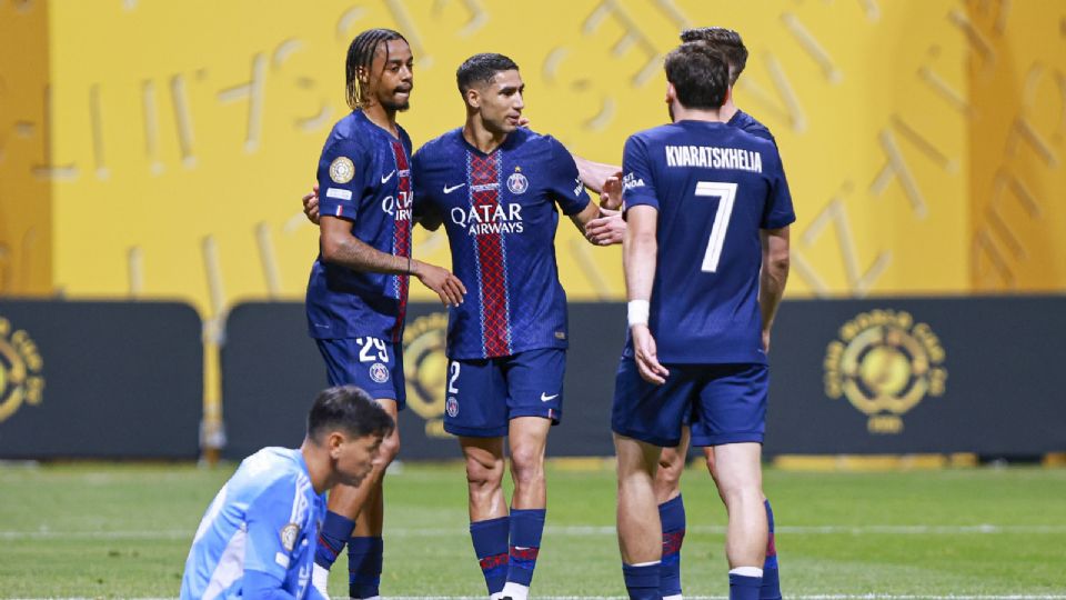 El equipo de Luis Enrique venció 4-0 al Inter Miami en una noche sin oposición