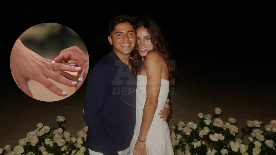 La pareja de futbolistas comparte su felicidad: Reyes y Amaya celebran su compromiso con emotivas fotos.