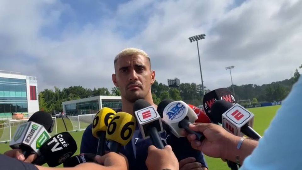 El delantero de Rayados, Germán Berterame, confía en la calidad de Rayados para hacer daño y eliminar a Borussia Dortmund