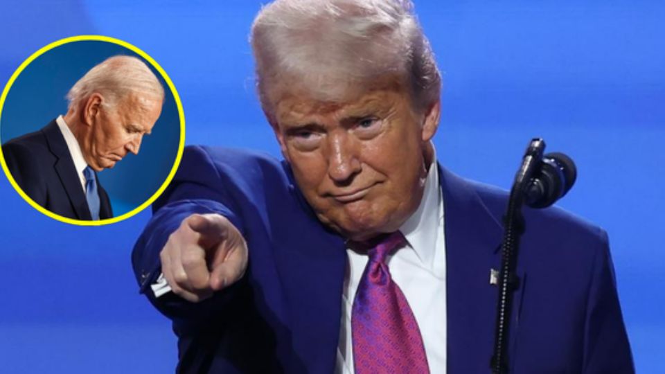 Donald Trump y Joe Biden.