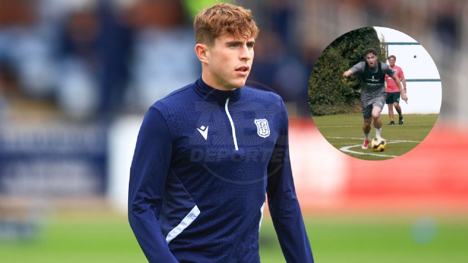 El joven escocés trabaja con Monterrey como parte de un convenio con Dundee FC