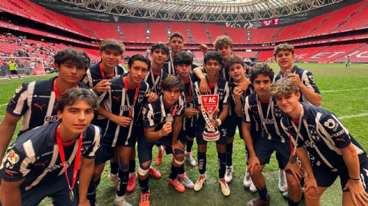Rayados: Las Fuerzas Básicas Sub-15 se coronan en el mítico Estadio San Mamés
