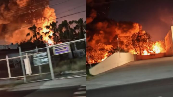 Se incendia comercio y terreno baldío en Guadalupe