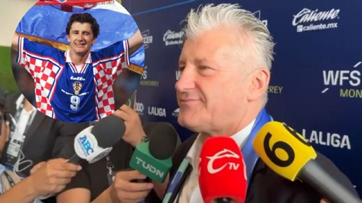 Davor Suker llega a Monterrey y elogia la ciudad previo al Mundial 2026