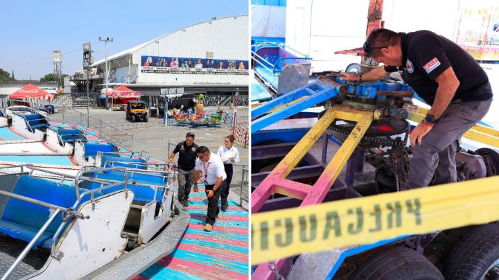 Tras accidente, Protección Civil revisa juegos mecánicos de la Expo en Guadalupe