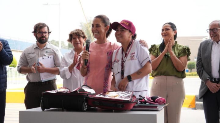 Sheinbaum supervisa obras de salud en Edomex, Morelos y Puebla