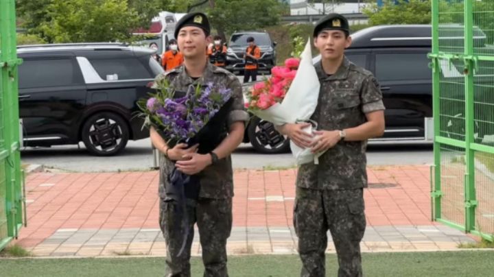 RM y V finalizan su servicio militar; el regreso de BTS está cada vez más cerca