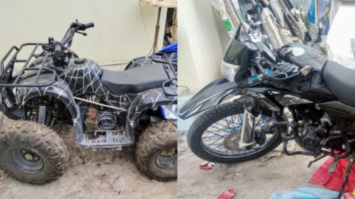 Catean inmueble y aseguran drogas y 2 motocicletas, en Monterrey