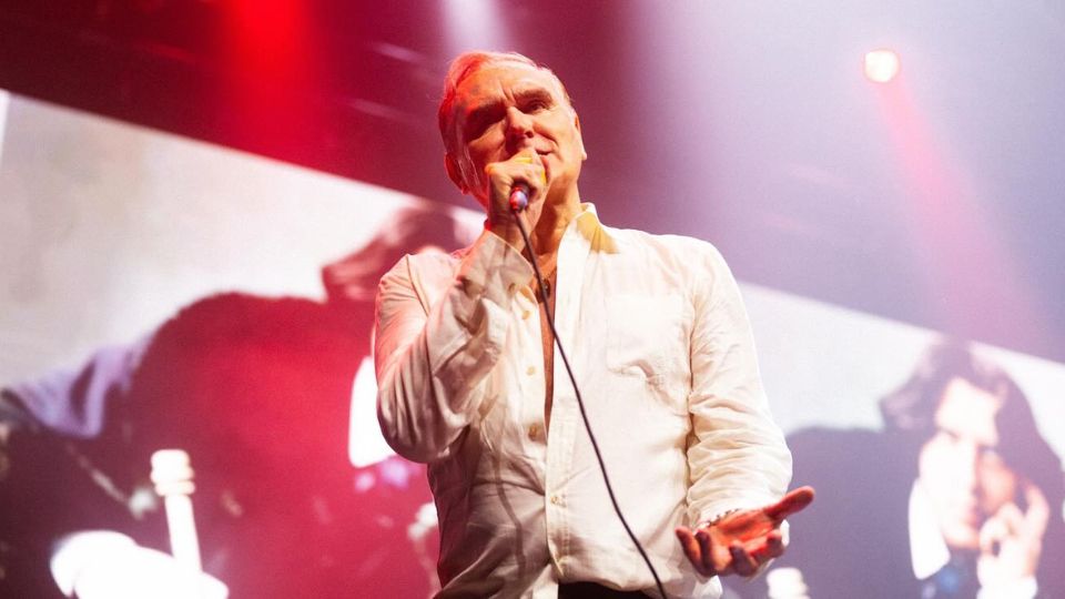 Morrissey, cantante británico en concierto | Facebook / Morrissey