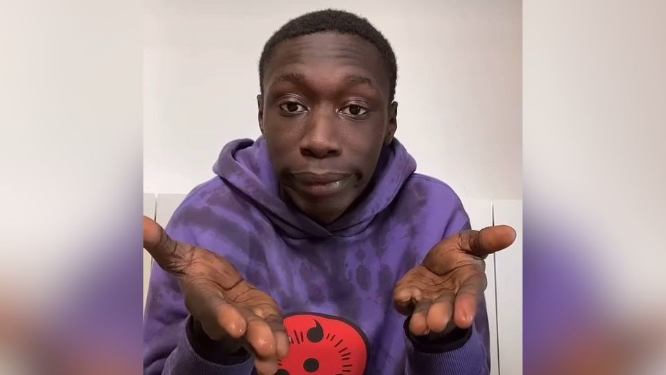 Khaby Lame, tiktoker detenido en Estados Unidos