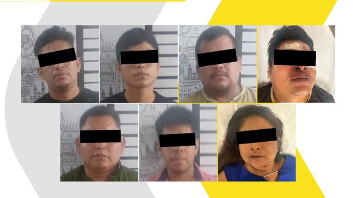Detienen a 5 personas por riña dentro de quinta en Santiago