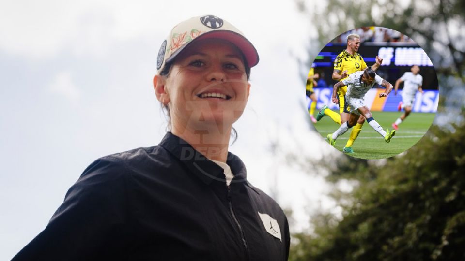 La neerlandesa Merel van Dongen reaccionó al incidente con un mensaje que recordó el “No era penal” de Brasil 2014.