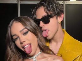 Video: Fans de Danna estallan contra Alex Hoyer por jalonearla: 'Ella quería saludar'