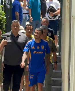 Tigres: Ángel Correa se presenta en FOD para sus pruebas médicas y físicas