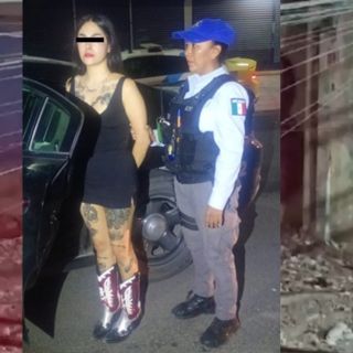 Detienen a jóvenes por hacer grafitis en el Centro de Monterrey