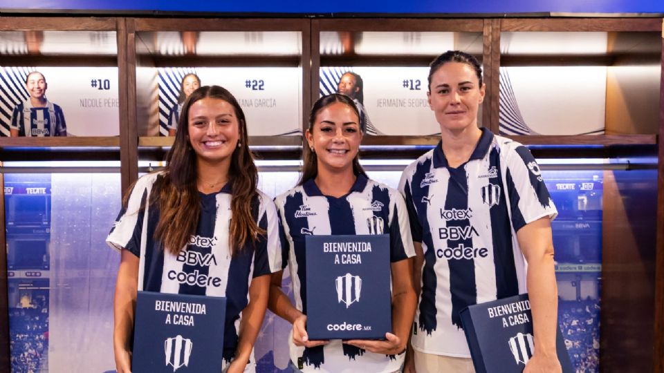 Emily Gielnik, Allison Veloz y Ashlyn Fernández llegan con hambre de títulos y compromiso total con la causa albiazul.