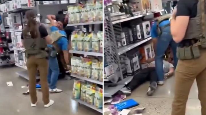 Agentes del ICE aplican descarga eléctrica a migrante en supermercado de Nuevo México