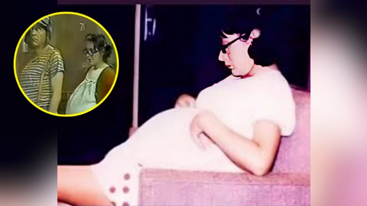 Así ocultó su embarazo La Chilindrina en “El Chavo del 8”