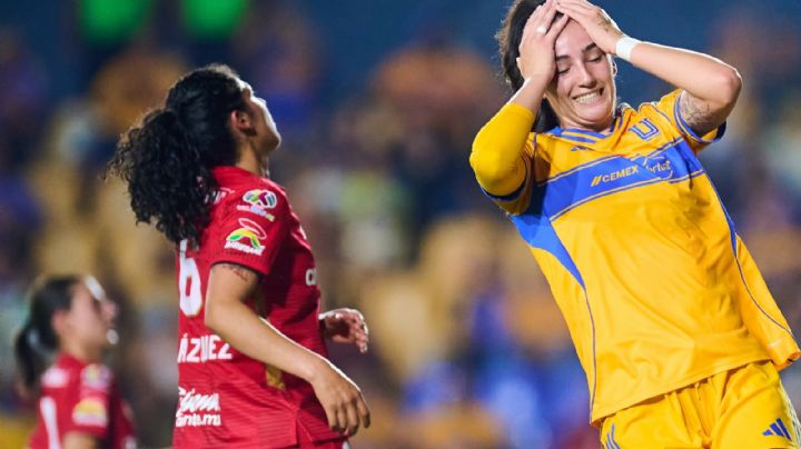 Tigres Femenil empata con Toluca en duelo de goles europeos