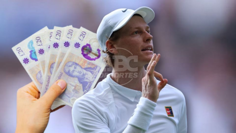 Con su primer Wimbledon, Jannik Sinner conquista la gloria… y el mayor premio económico del torneo.