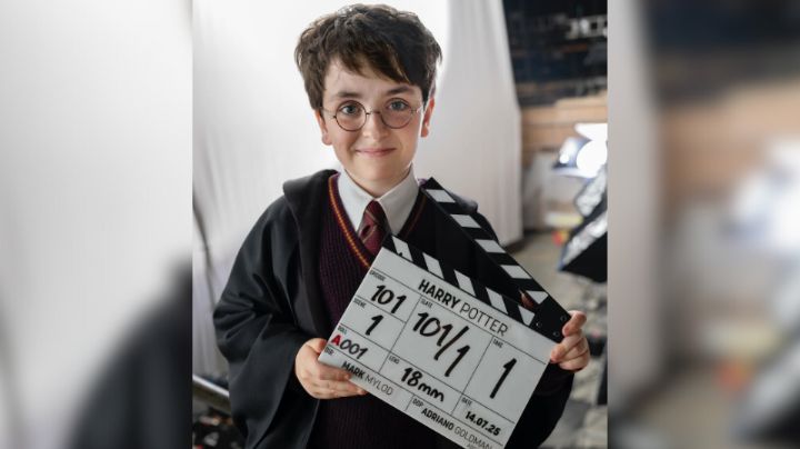 Revelan la primera imagen del nuevo Harry Potter de la serie de HBO